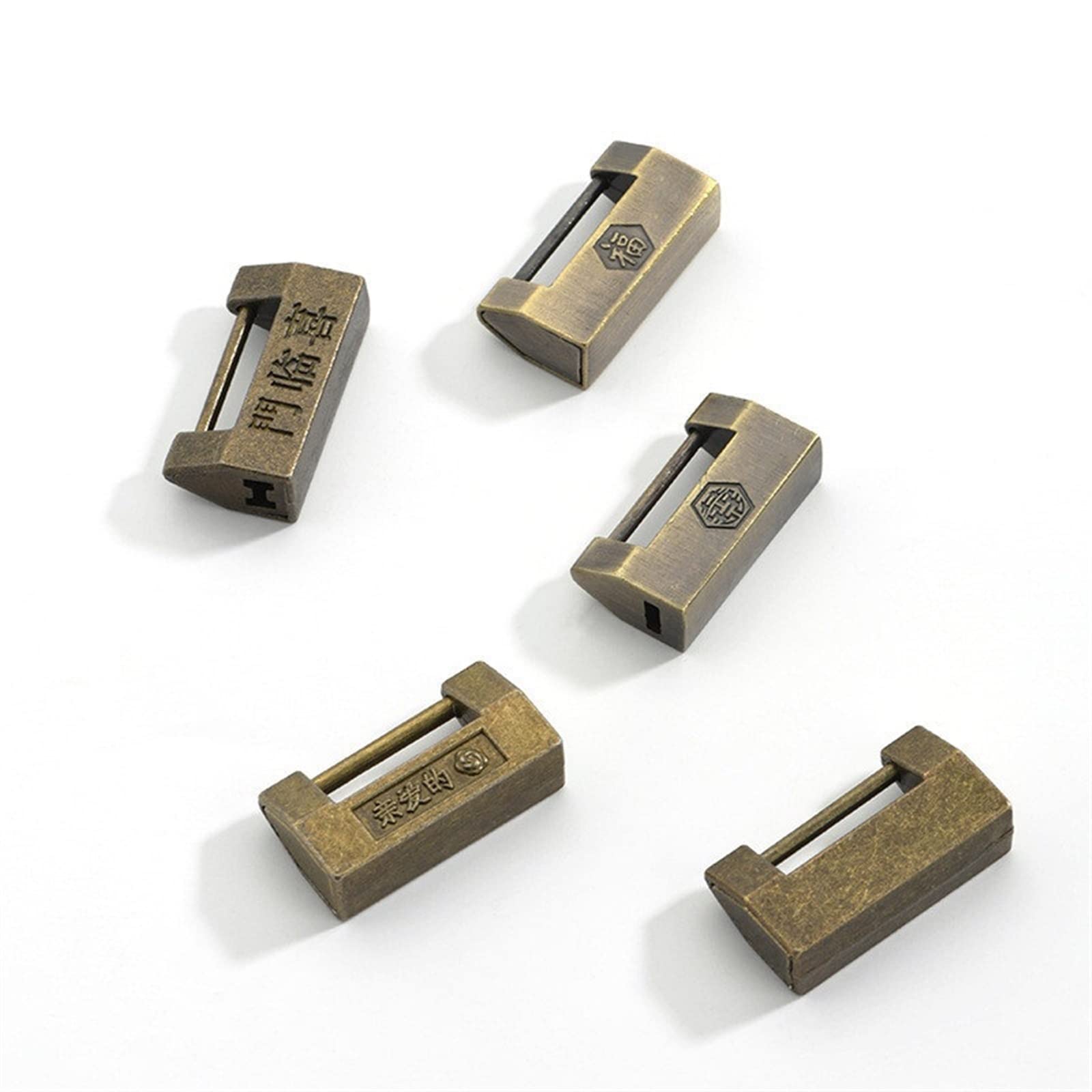 Antique Retro Padlock Decorative Vintage Chinese Lock Mini